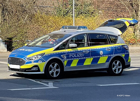 Polizei im Einsatz